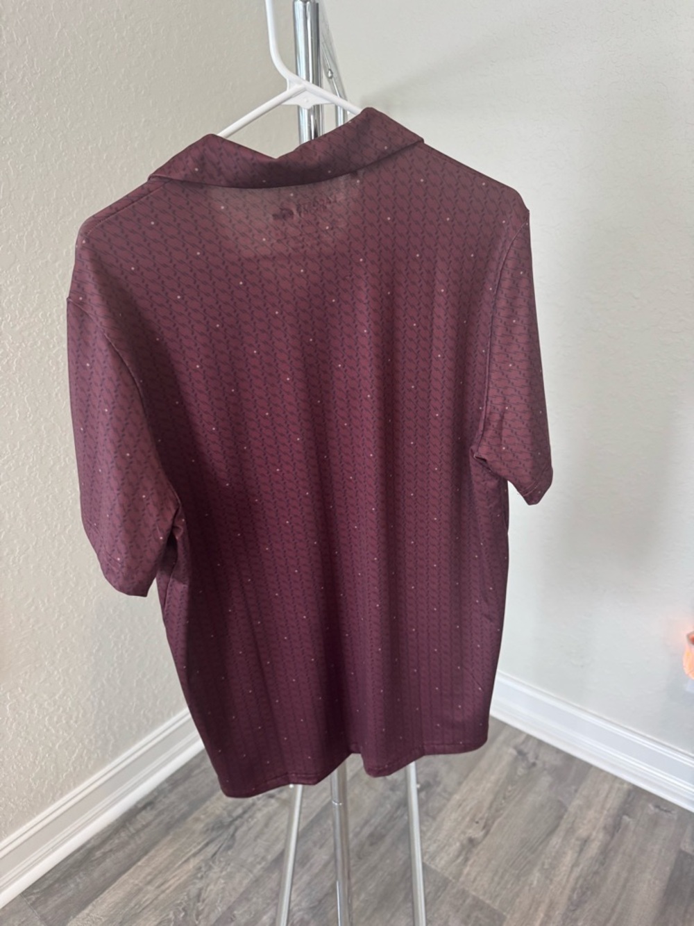 Lacoste Men's Short Sleeve Polo in Burgundy